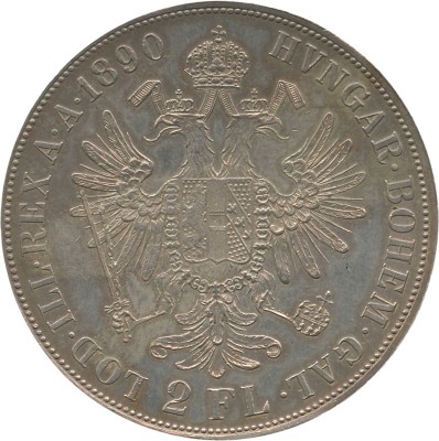 2 флорина 1890 года